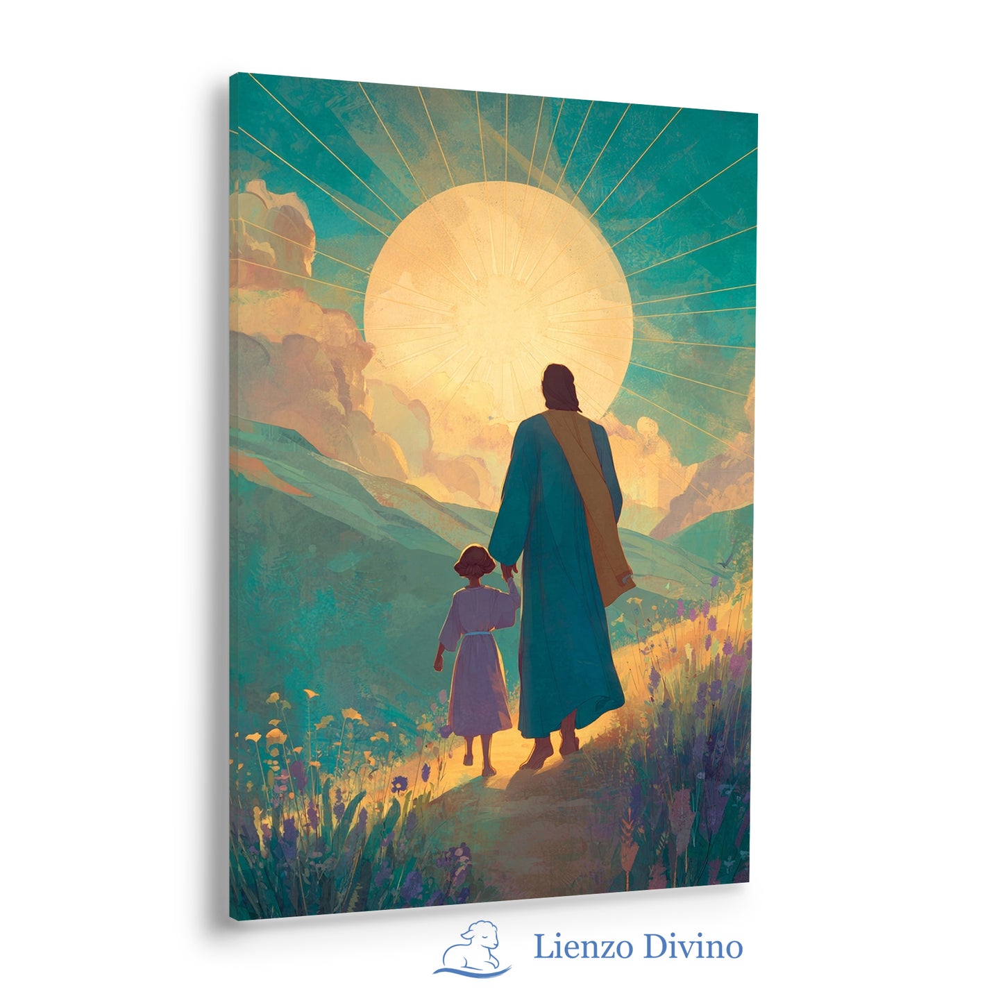 A Tu Lado - Jesús Caminando con una Niña