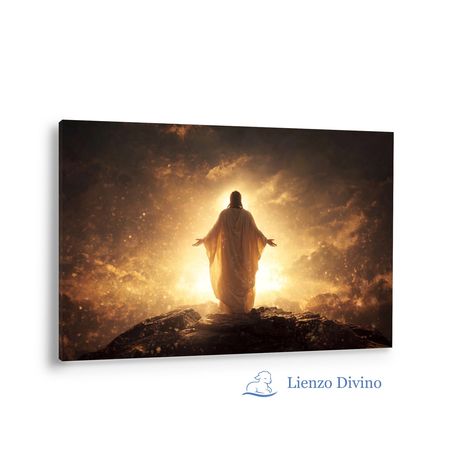 Luz en el Horizonte de Fe | Arte Cristiano Decorativo - C3