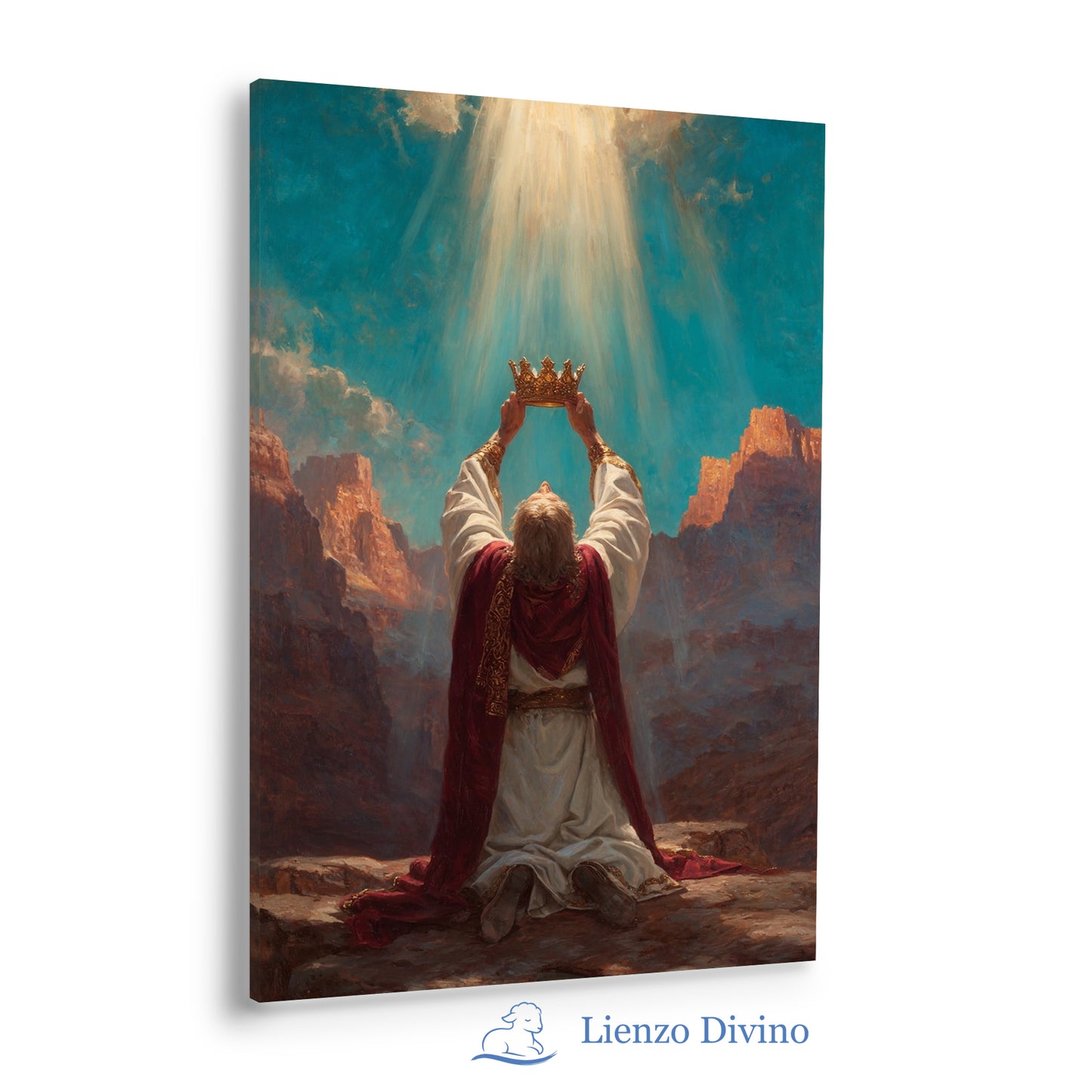 Luz de Rendición – Cuadro Cristiano Decorativo