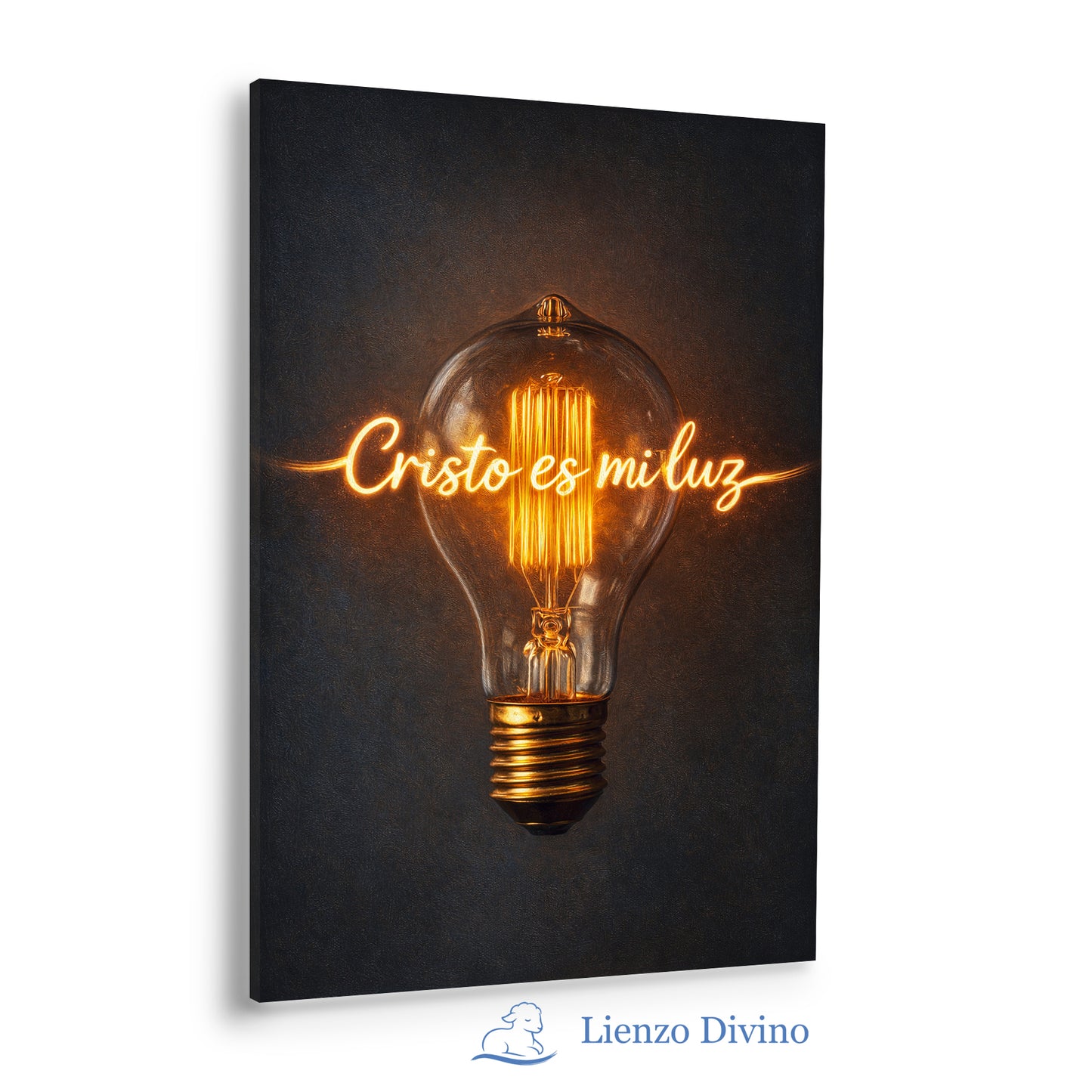 Cristo es mi Luz - Cuadro Cristiano Decorativo