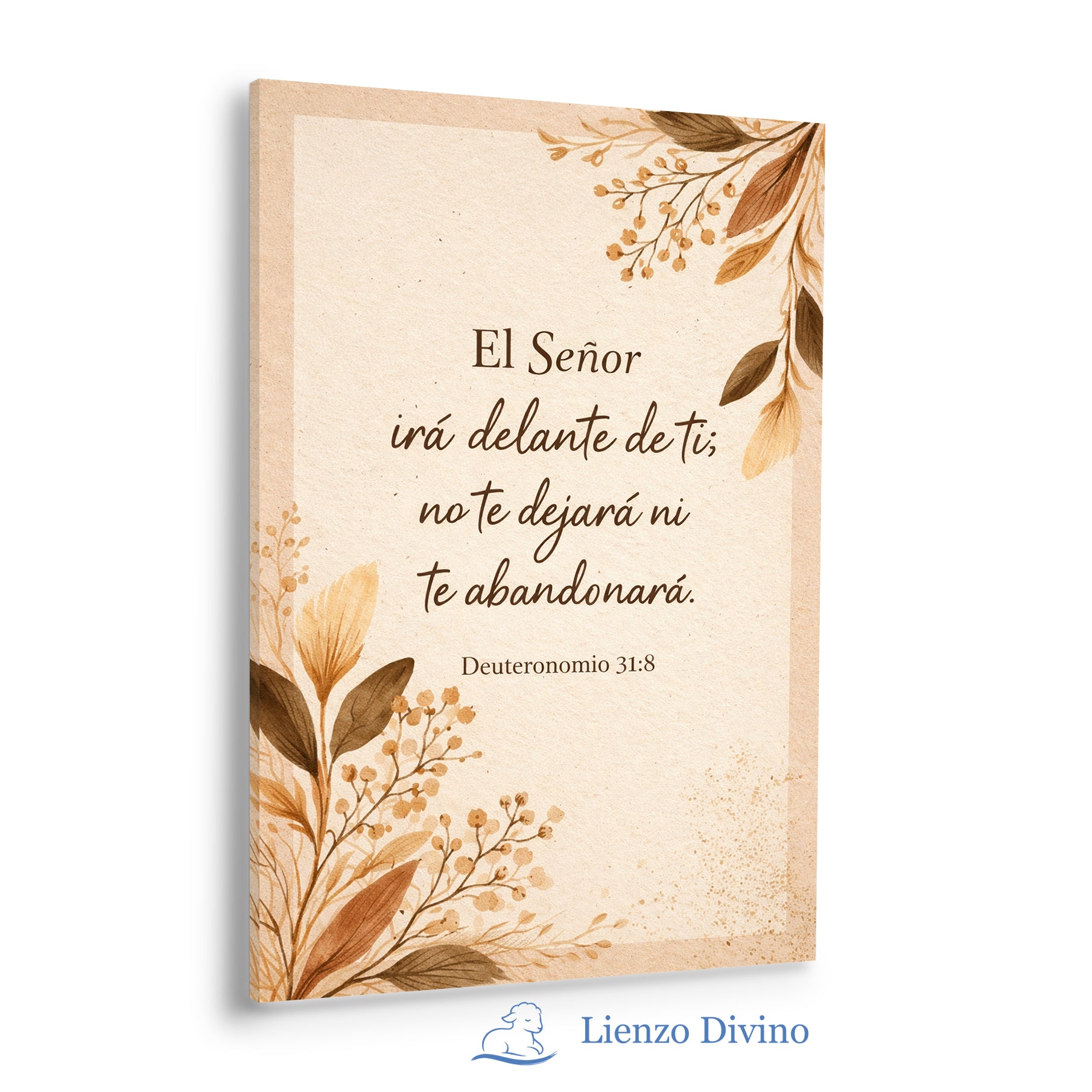 El Señor Irá Delante de Ti - Cuadro Decorativo Cristiano