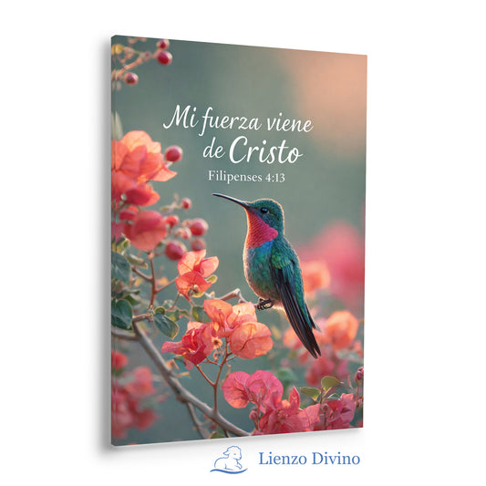 Colibrí Devocional “Mi Fuerza Viene de Cristo”