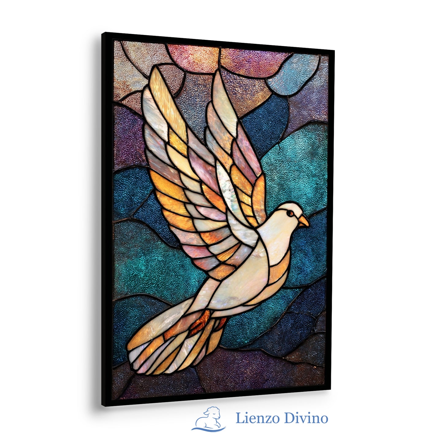 Trinidad de Luz - Set Cristiano en Vitral - Triptico P1-P1-C4 P2-P2-C2 P3-P3-C4