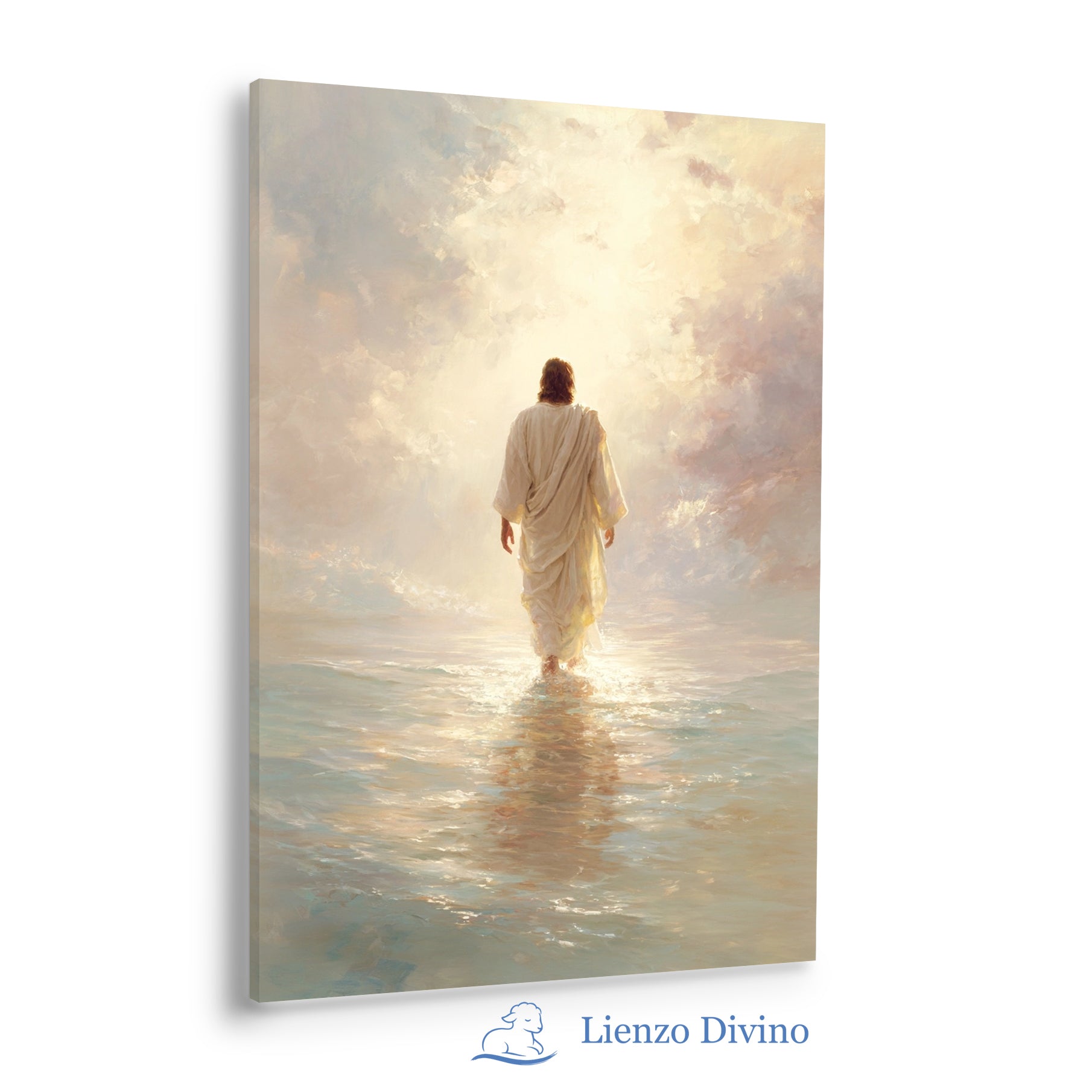 Luz sobre las Aguas - Cuadro Cristiano Decorativo - C3