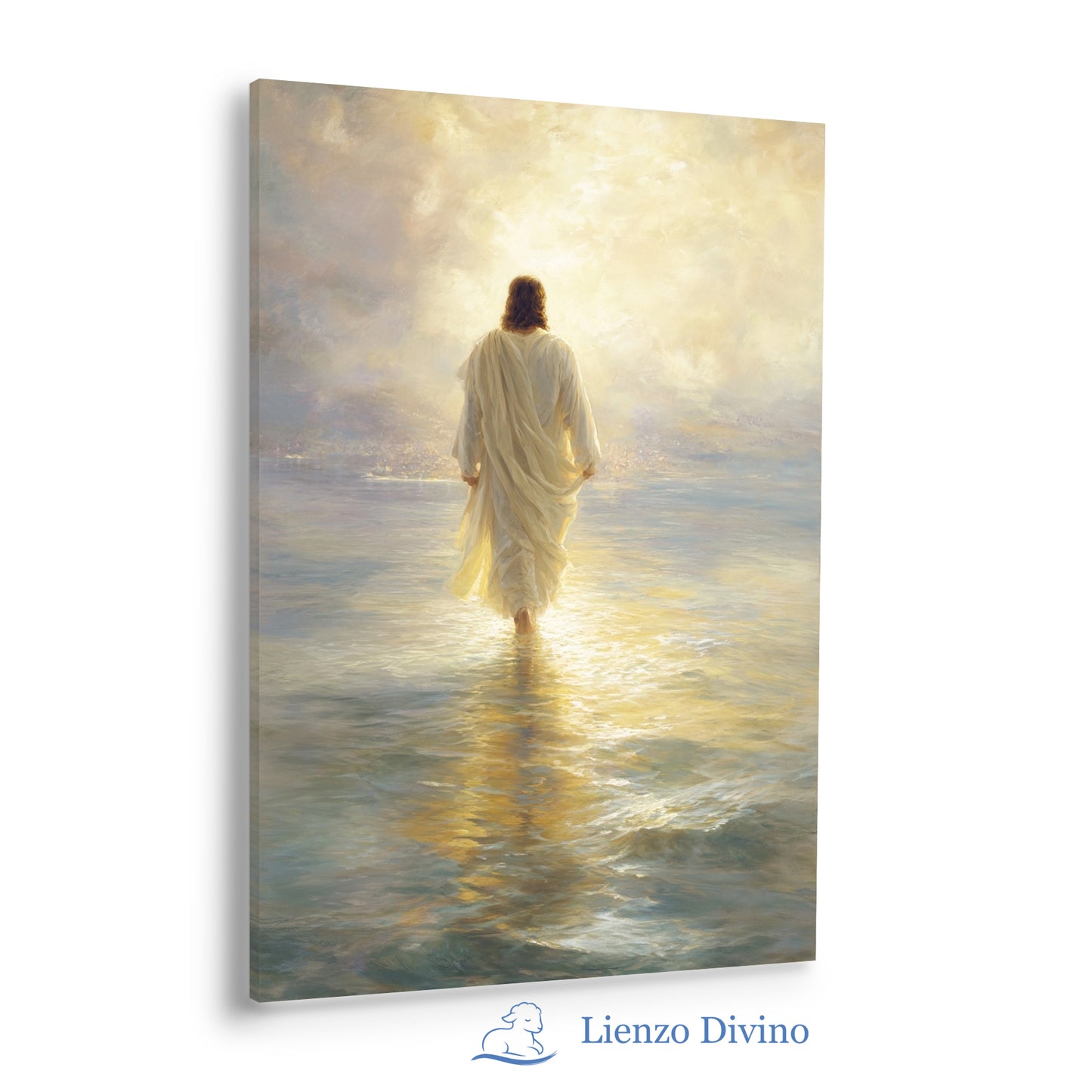 Luz sobre las Aguas - Cuadro Cristiano Decorativo - C4