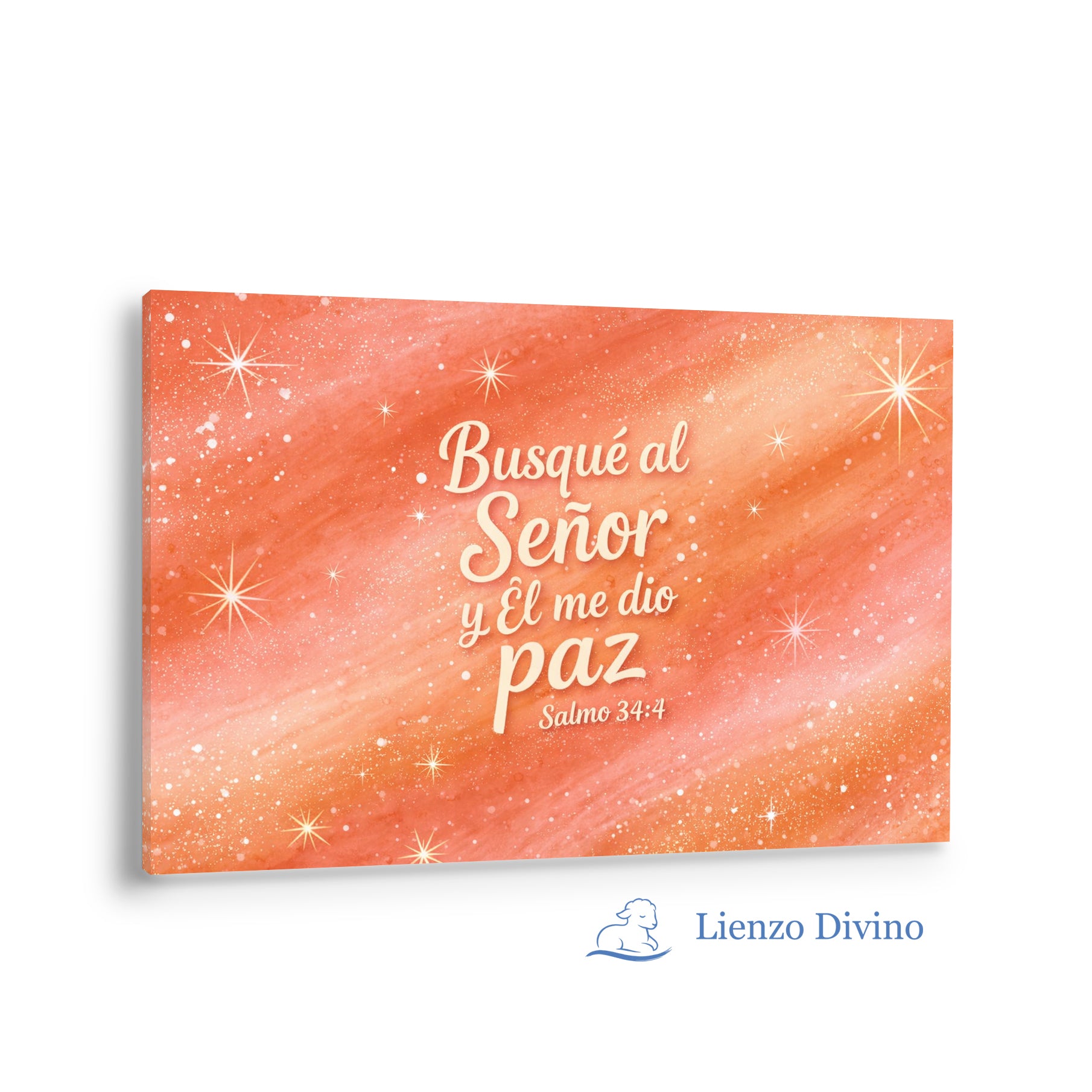 Busqué al Señor y Él me dio paz - Salmo 34:4