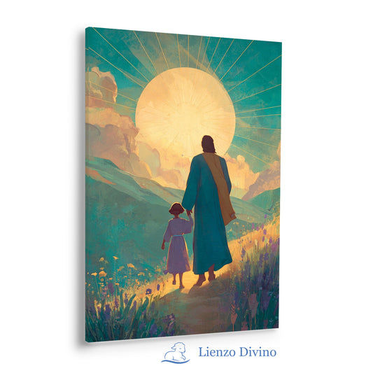 A Tu Lado - Jesús Caminando con una Niña