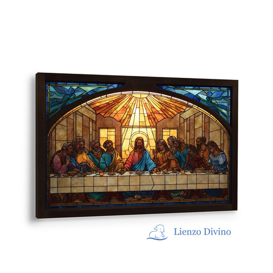 El Banquete de la Luz - Cuadro Cristiano de la Última Cena