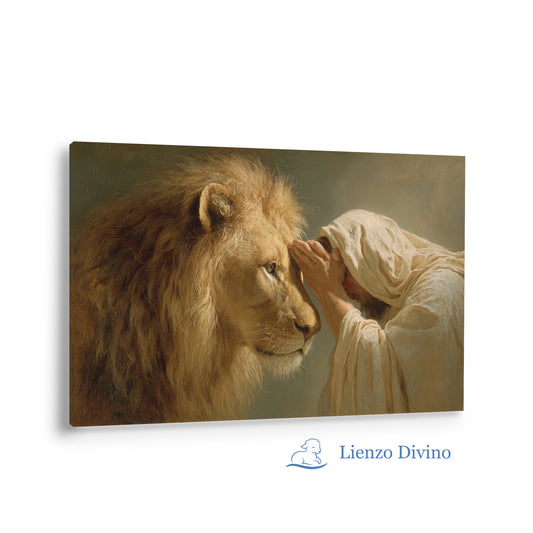 Jesús y el León: En Sus Manos