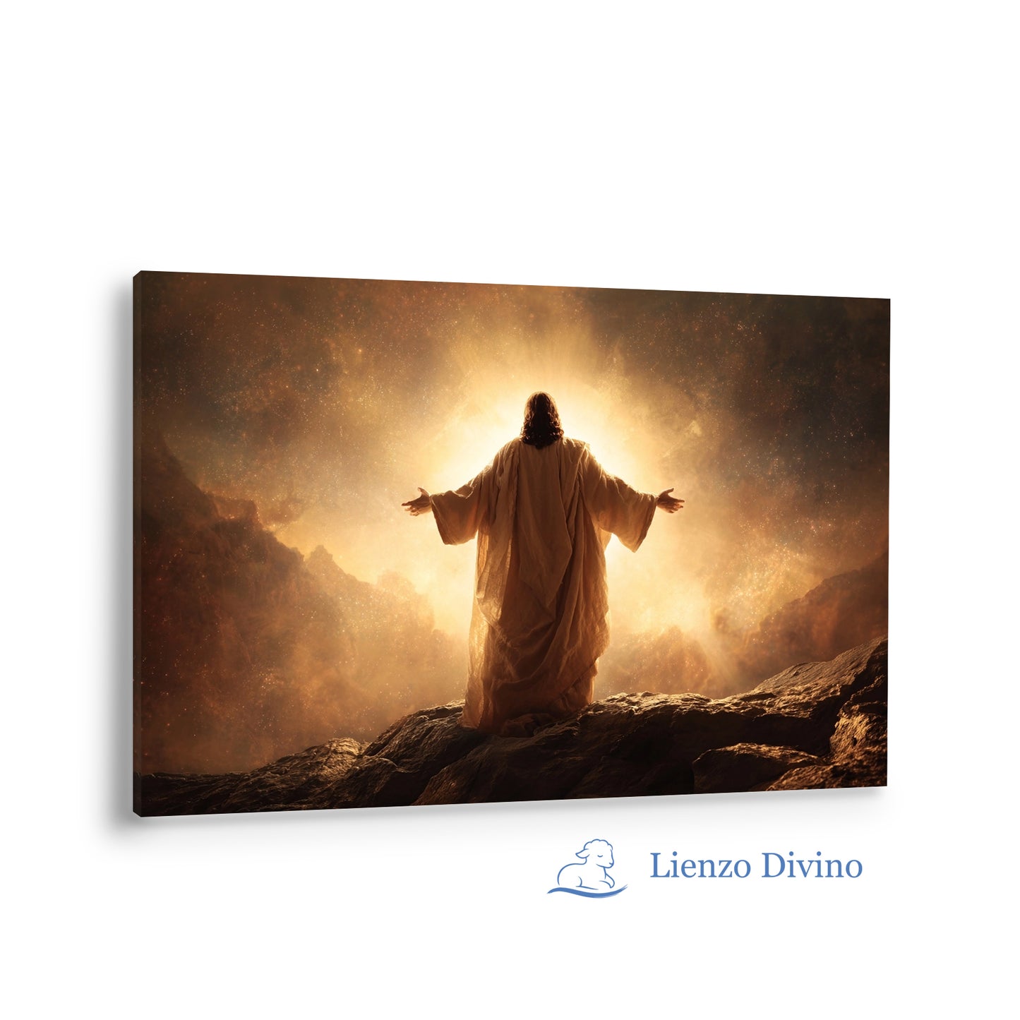 Luz en el Horizonte de Fe | Arte Cristiano Decorativo - C2