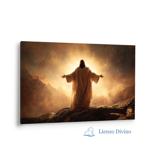 Luz en el Horizonte de Fe | Arte Cristiano Decorativo - C2