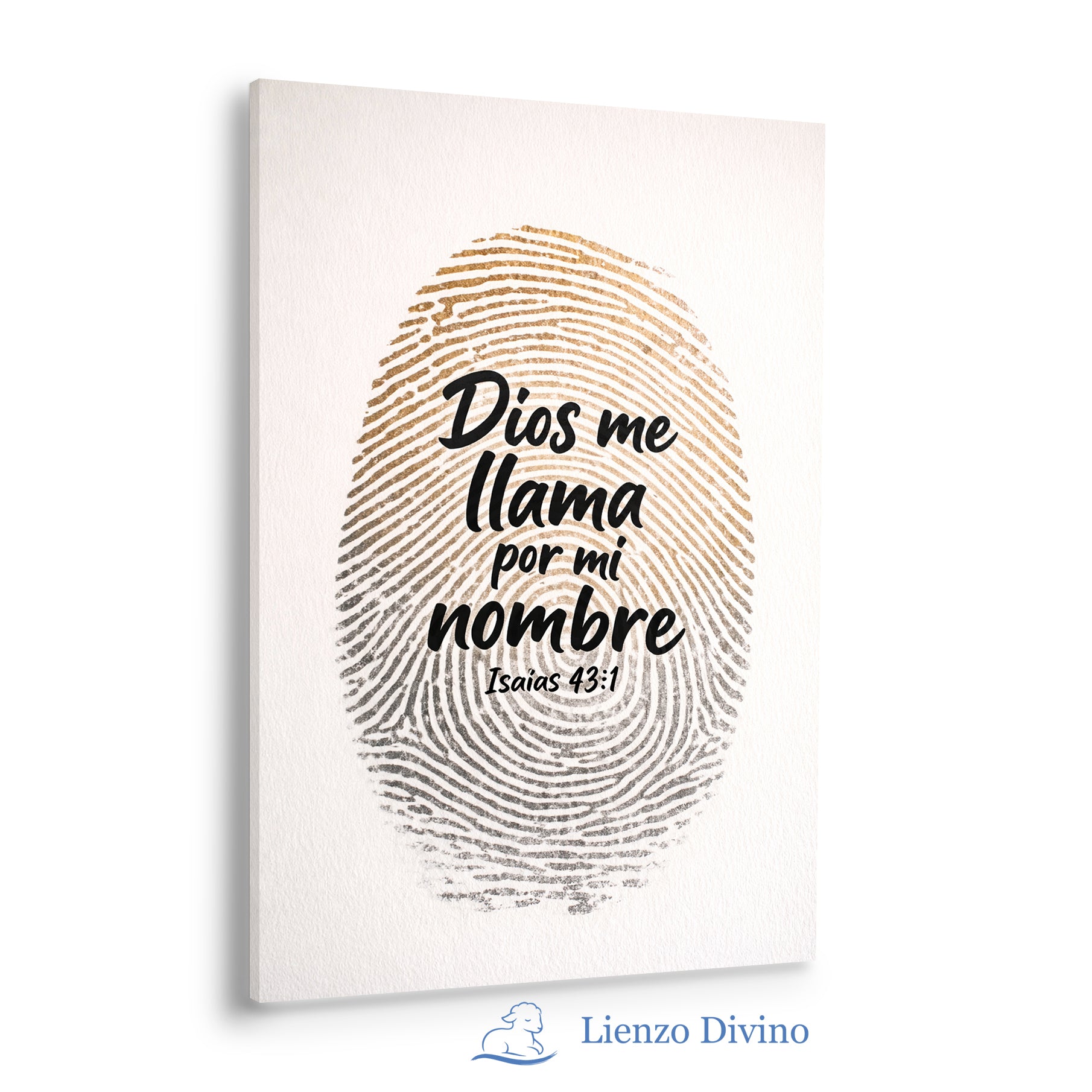 Dios me llama por mi nombre - Cuadro cristiano decorativo - C2