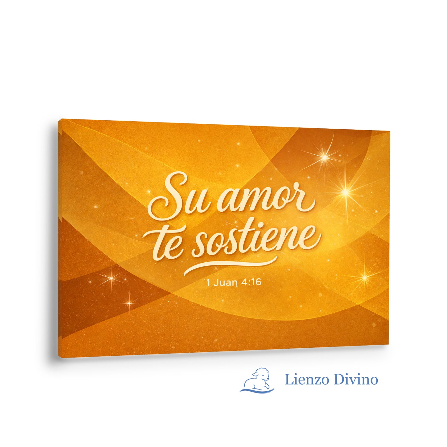 Su Amor Te Sostiene - Cuadro Cristiano Decorativo