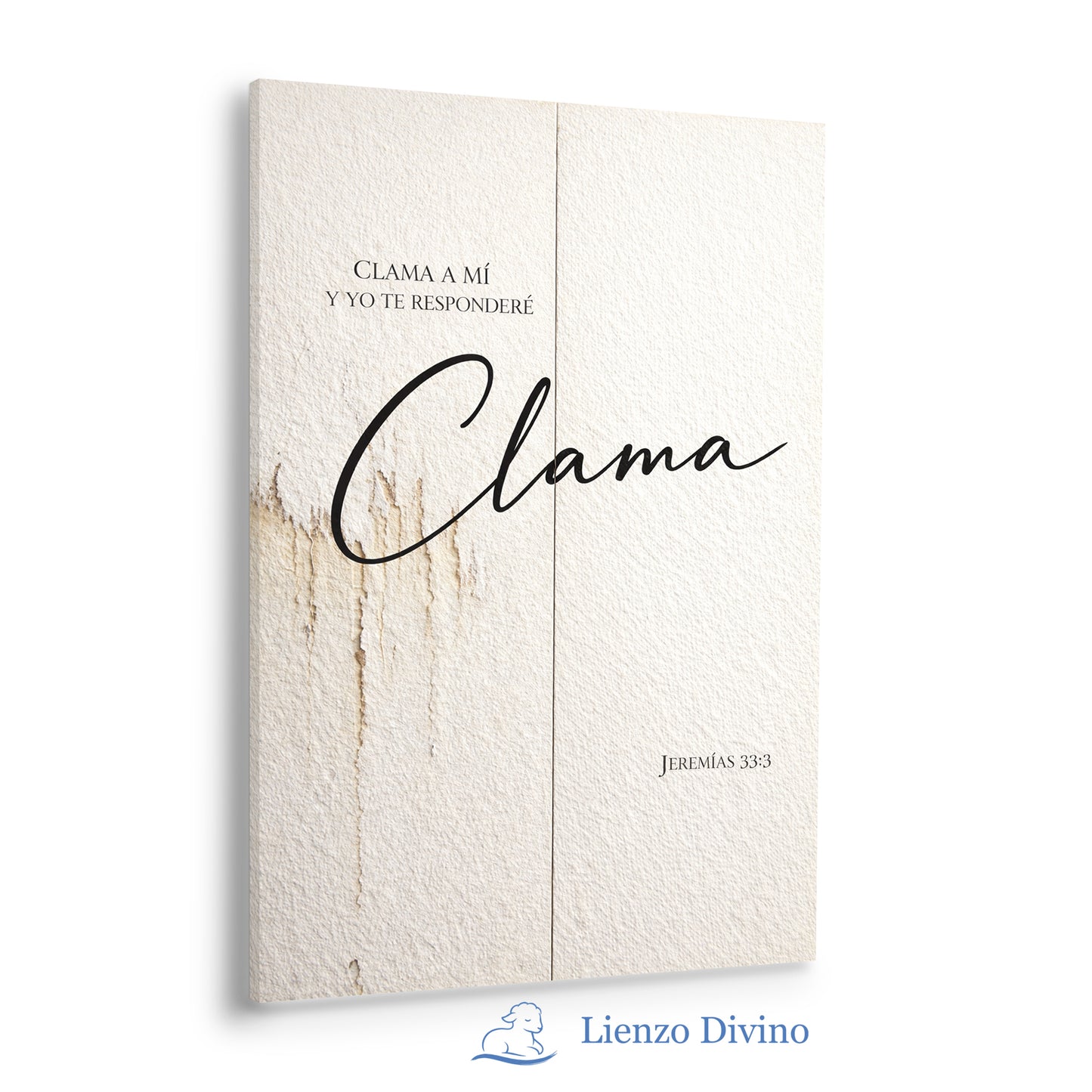 Díptico Cristiano Minimalista “Clama”
