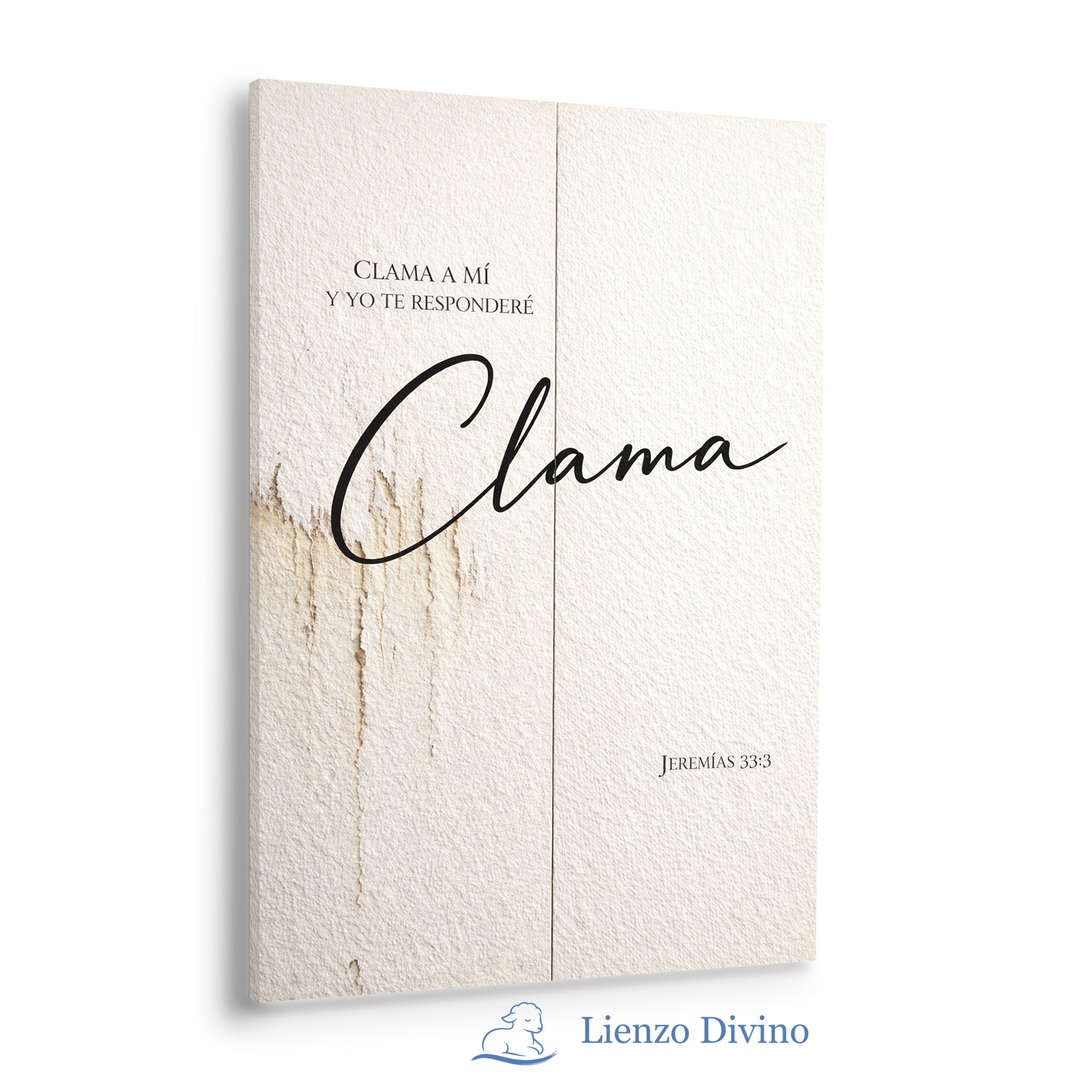 Díptico Cristiano Minimalista “Clama”